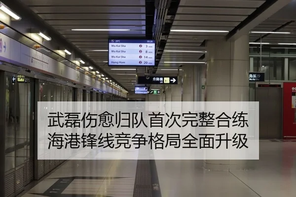 武磊伤愈归队首次完整合练 海港锋线竞争格局全面升级